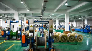 fiber optic cable factory views