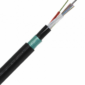 GYTY53 12/24 Cores Single Mode G652D Fiber Optic Cable Double Jacket for Outdoor Underground Communication Cables Factory Price
