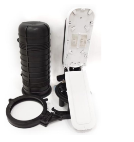 Outdoor Fiber Optic Splice Closure MS09R Vertical Dome Fiber Optic Joint Closure Junction FTTH Splice Enclosure for Outdoor